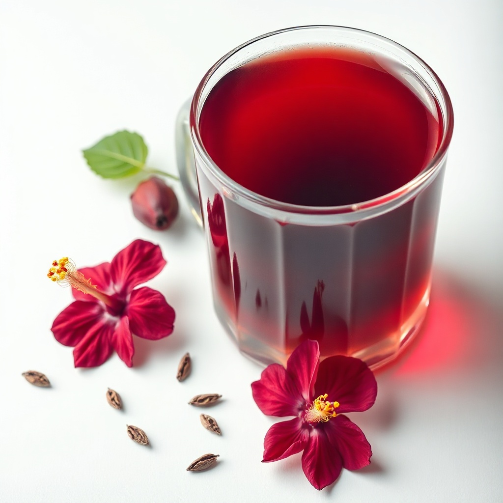 Tealyra Hibiscus Tea Loose Leaf, 4 oz